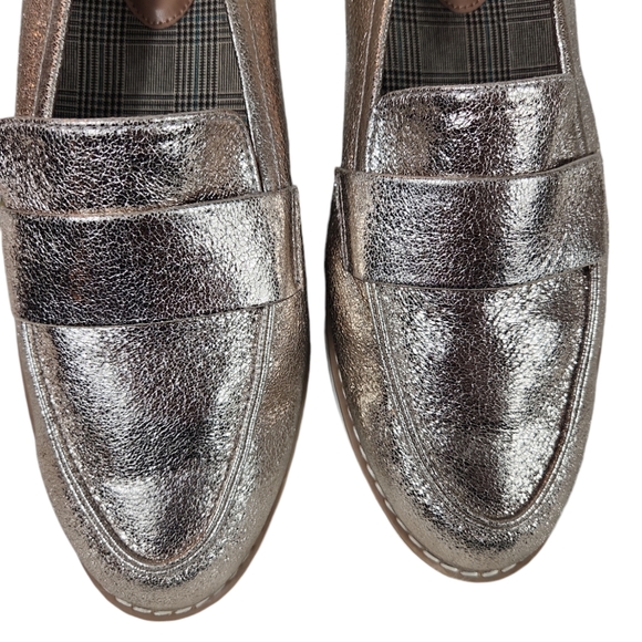 A.New.Day, Women's Metallic loafers, great condition, Size 10W - Picture 3 of 7